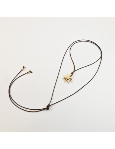 Collar con Cordón de PU | Infinita Moda