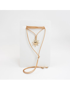 Collar con Cordón de PU | Infinita Moda