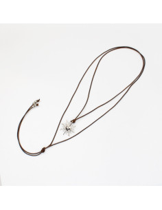 Collar Corbatero de Cordón PU | Infinita Moda