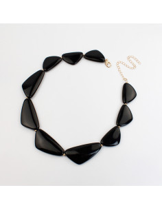 Collar de Acrílico Orgánico por Mayor en Flores y Once | Infinita Moda