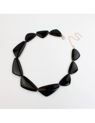 Collar de Acrílico Orgánico por Mayor en Flores y Once | Infinita Moda
