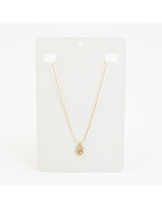 Collar de Cadena con dije de Strass por Mayor - Infinita Moda