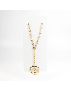 Collar corbatero de cadena regulable | Infinita Moda
