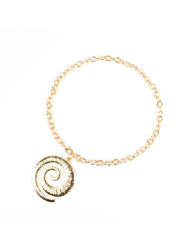 Collar corbatero de cadena regulable | Infinita Moda