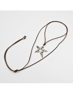 Collar Corbatero de Gamuza | Infinita Moda