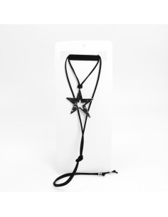 Collar Corbatero de Gamuza | Infinita Moda