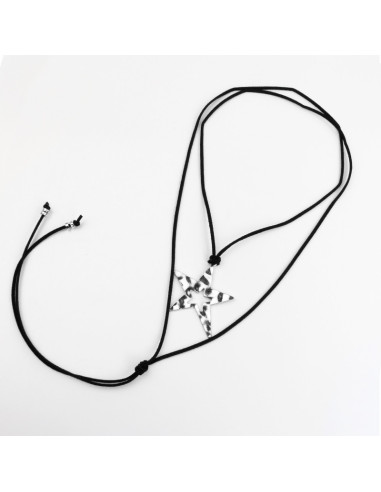 Collar Corbatero de Gamuza | Infinita Moda