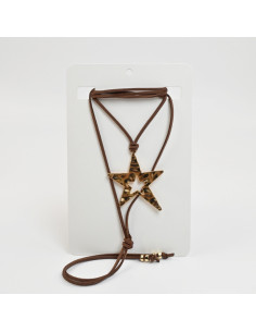 Collar Corbatero de Gamuza | Infinita Moda