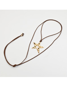 Collar Corbatero de Gamuza | Infinita Moda
