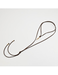 Collar Corbatero de Gamuza | Infinita Moda