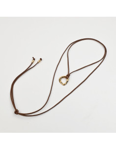 Collar Corbatero de Gamuza | Infinita Moda