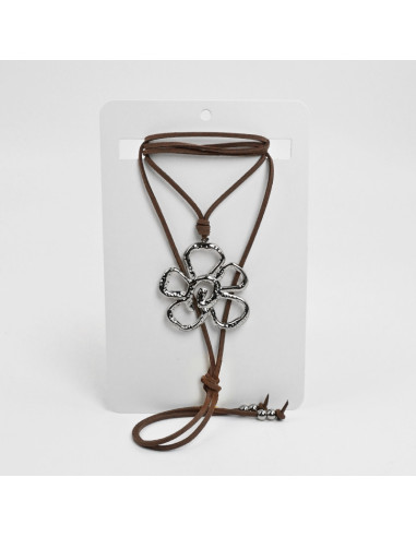 Collar Corbatero de Gamuza | Infinita Moda