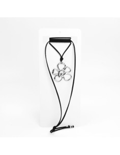 Collar Corbatero de Gamuza | Infinita Moda