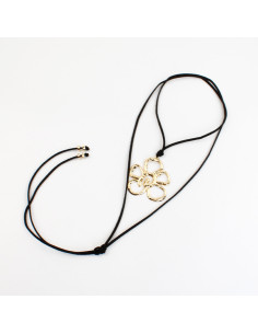 Collar Corbatero de Gamuza | Infinita Moda