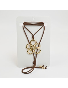 Collar Corbatero de Gamuza | Infinita Moda