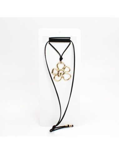 Collar Corbatero de Gamuza | Infinita Moda