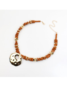 Collar de escallas combinado para venta mayorista | Infinita Moda