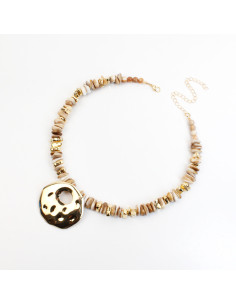 Collar de escallas combinado para venta mayorista | Infinita Moda