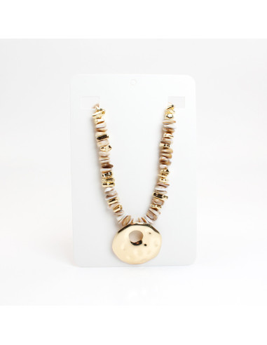 Collar de escallas combinado para venta mayorista | Infinita Moda