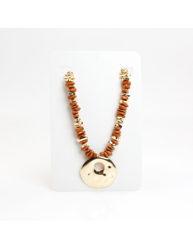 Collar de escallas combinado para venta mayorista | Infinita Moda