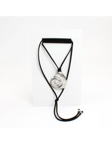 Collar Corbatero de Gamuza | Infinita Moda
