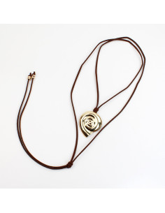 Collar Corbatero de Gamuza | Infinita Moda