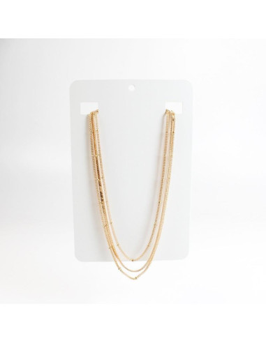 Collar cadena triple | INFINITA MODA
