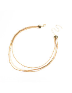 Collar cadena triple | INFINITA MODA
