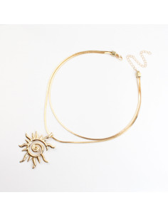 Collar cadena doble | INFINITA MODA