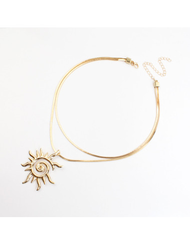 Collar cadena doble | INFINITA MODA