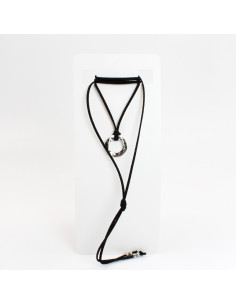 Collar Corbatero de Gamuza | Infinita Moda
