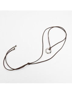 Collar Corbatero de Gamuza | Infinita Moda