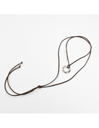 Collar Corbatero de Gamuza | Infinita Moda