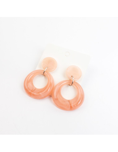 Aros de acrílico para venta mayorista | Infinita Moda