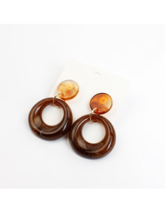 Aros de acrílico para venta mayorista | Infinita Moda