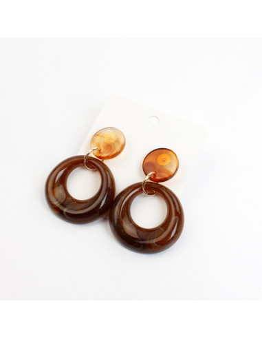 Aros de acrílico para venta mayorista | Infinita Moda