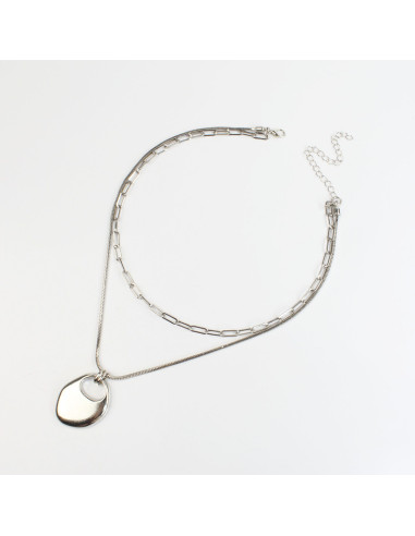 Collar Doble Cadena | INFINITA MODA