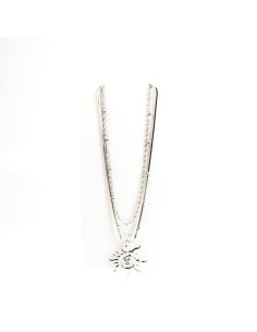 Collar cadena triple con dije | INFINITA MODA