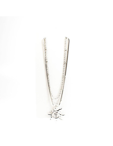 Collar cadena triple con dije | INFINITA MODA