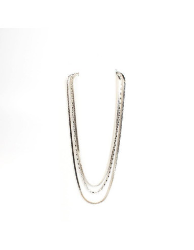 Collar cadena triple | INFINITA MODA