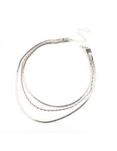 Collar cadena triple | INFINITA MODA