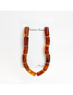 Collar de Acrílico Resinado o Pintado |  Infinita Moda | Mayorista