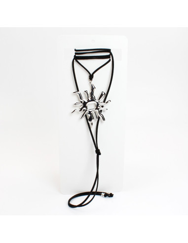 Collar Corbatero Gamuza | INFINITA MODA
