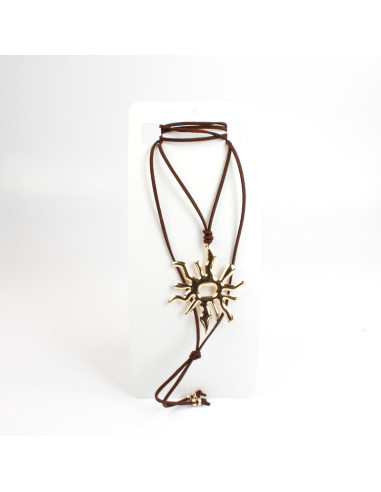 Collar Corbatero Gamuza | INFINITA MODA