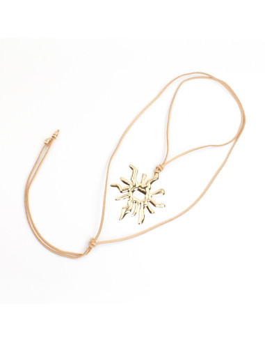 Collar Corbatero Gamuza | INFINITA MODA
