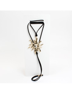 Collar Corbatero Gamuza | INFINITA MODA