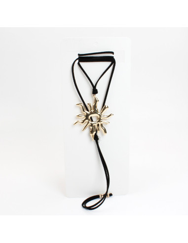Collar Corbatero Gamuza | INFINITA MODA