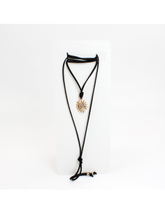 Collar Corbatero Gamuza | INFINITA MODA