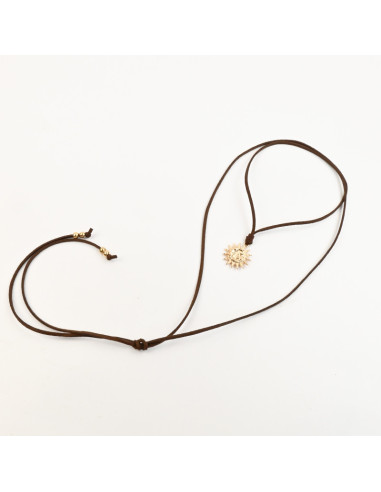 Collar Corbatero Gamuza | INFINITA MODA