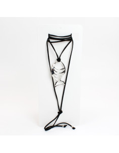 Collar Corbatero Gamuza | INFINITA MODA